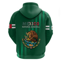 Mexico 2023 Baseball Mix Hoodie Coat Of Arms - Wonder Print Shop