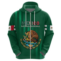 Mexico 2023 Baseball Mix Hoodie Coat Of Arms - Wonder Print Shop
