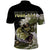 Custom Bass Fishing Gold Polo Shirt - Wonder Print Shop