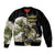 (Custom Personalised) Bass Fishing Gold Bomber Jacket LT9 - Wonder Print Shop