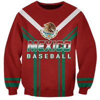 Mexico Baseball 2023 Sporty Style With Emblem Sweatshirt - Wonder Print Shop