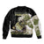 (Custom Personalised) Bass Fishing Gold Bomber Jacket LT9 - Wonder Print Shop