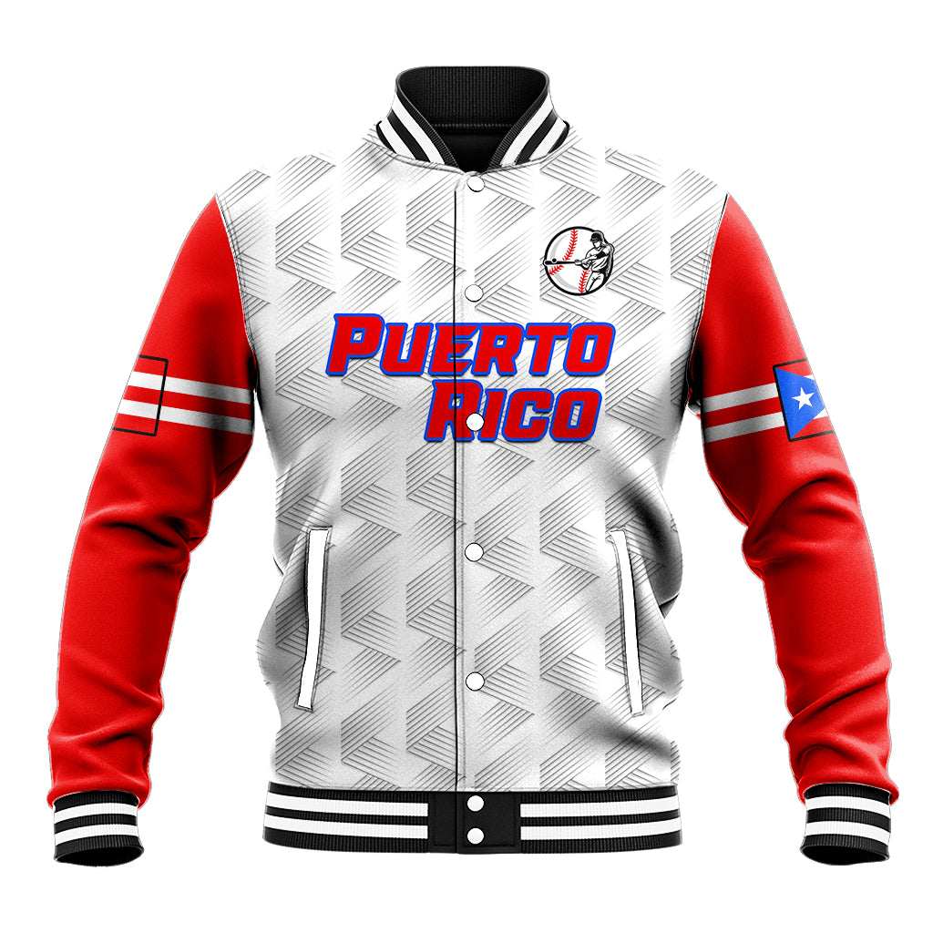 (Custom Text And Number) Puerto Rico 2023 Baseball Dynamic Baseball Jacket - Wonder Print Shop