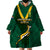 (Custom Text And Number) South Africa Rugby Go Blitzboks Sevens Wearable Blanket Hoodie - Wonder Print Shop