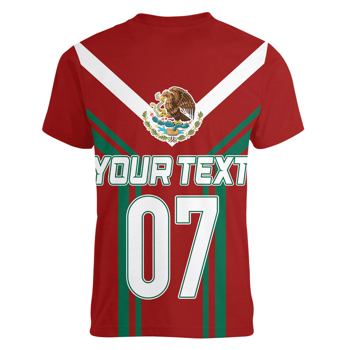 Mexico Baseball 2023 Sporty Style With Emblem Women V Neck T Shirt - Wonder Print Shop