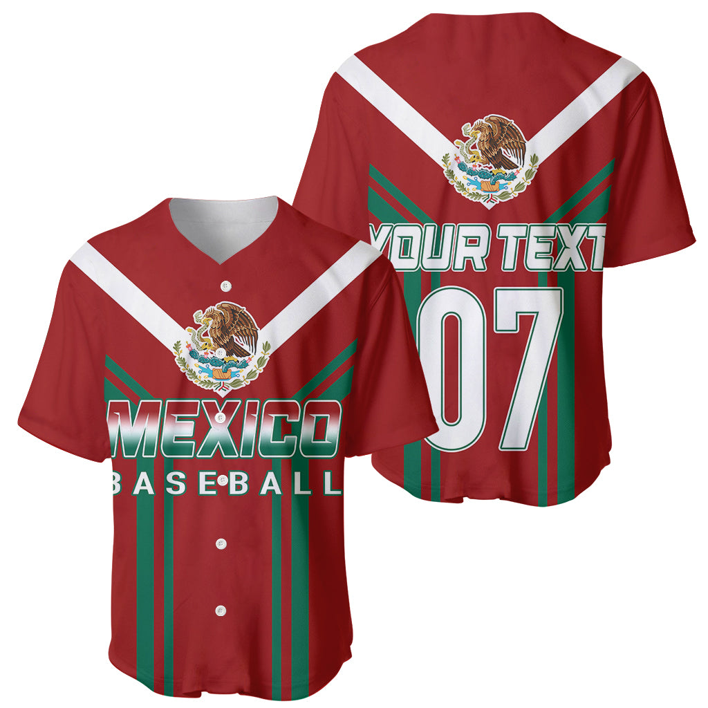 Mexico Baseball 2023 Sporty Style With Emblem Baseball Jersey LT7 - Wonder Print Shop