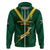 Custom South Africa Rugby Go Blitzboks Sevens Hoodie - Wonder Print Shop