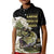 Largemouth Bass Fishing Polo Shirt Gold for Kid - Wonder Print Shop
