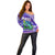 Bass Fishing is Life Hook Sport Largemouth Purple Off Shoulder Sweater - Wonder Print Shop