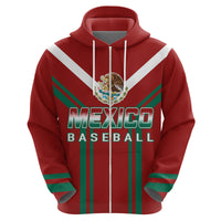 Mexico Baseball 2023 Sporty Style With Emblem Hoodie - Wonder Print Shop