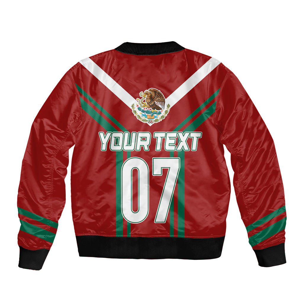 Mexico Baseball 2023 Sporty Style With Emblem Bomber Jacket LT7 - Wonder Print Shop