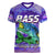 Bass Fishing is Life Hook Sport Largemouth Purple Women V Neck T Shirt - Wonder Print Shop