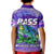 Bass Fishing Polo Shirt Fishing is Life Hook Sport Largemouth Purple for Kid - Wonder Print Shop