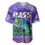 Bass Fishing is Life Hook Sport Largemouth Purple Baseball Jersey LT9 - Wonder Print Shop