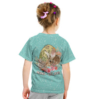 New Mom With Baby Ultrasound Easter Kid T Shirt TS07 - Wonder Print Shop