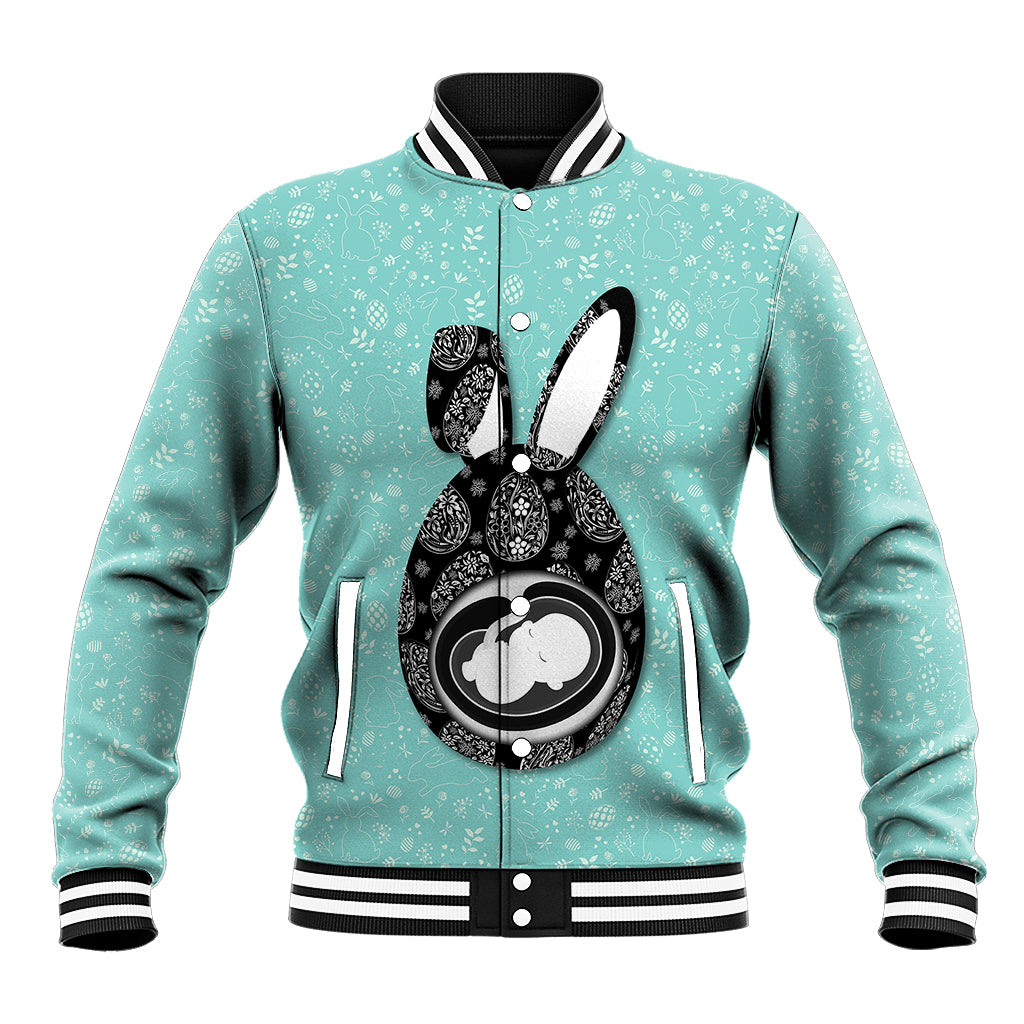 New Mom With Baby Ultrasound Easter Baseball Jacket TS07 - Wonder Print Shop