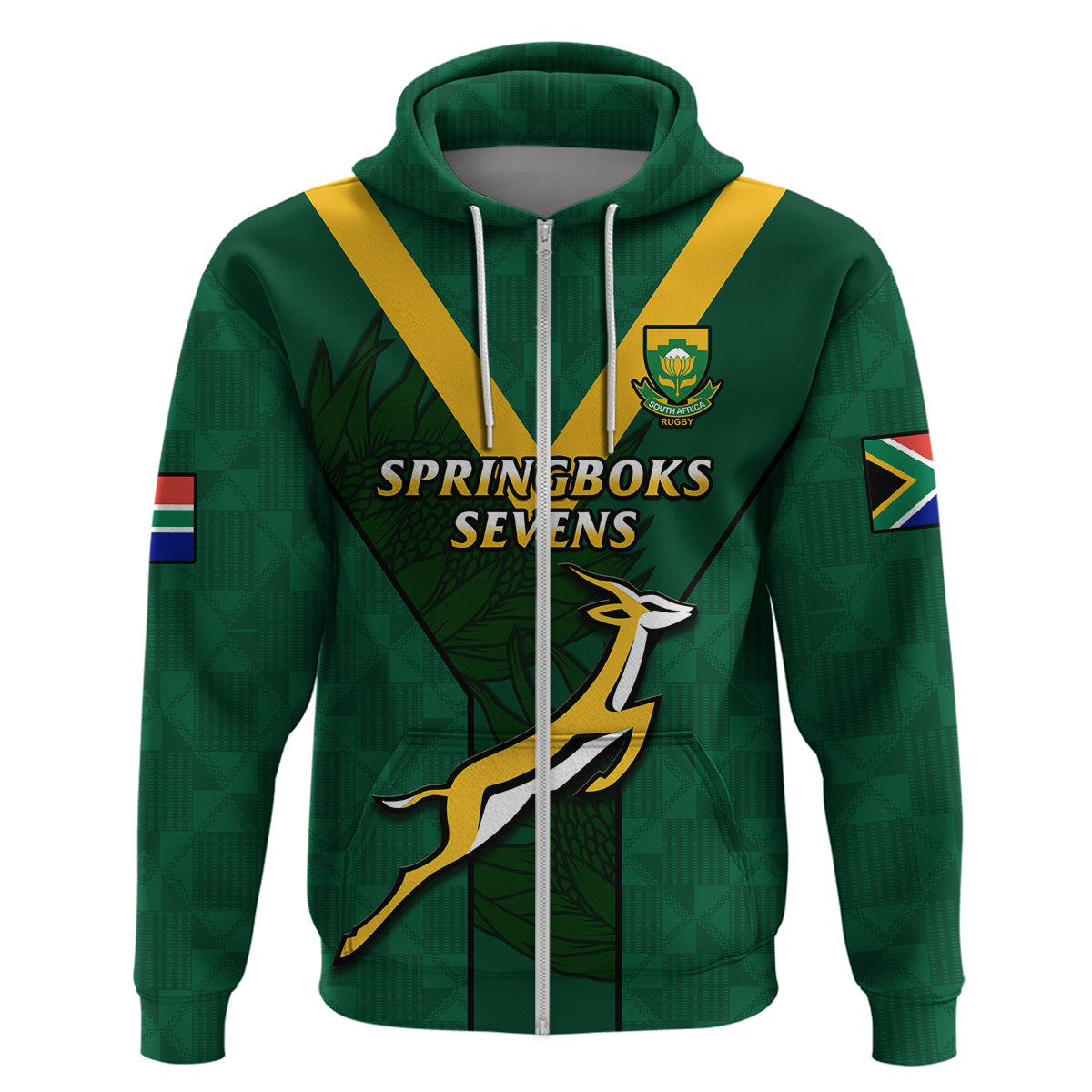 South Africa Rugby Go Blitzboks Sevens Hoodie - Wonder Print Shop