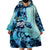 Mother's Day Floral Mama Bear Wearable Blanket Hoodie TS07 - Wonder Print Shop