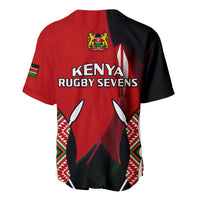 Kenya Rugby Sevens Sporty Version Baseball Jersey - Wonder Print Shop