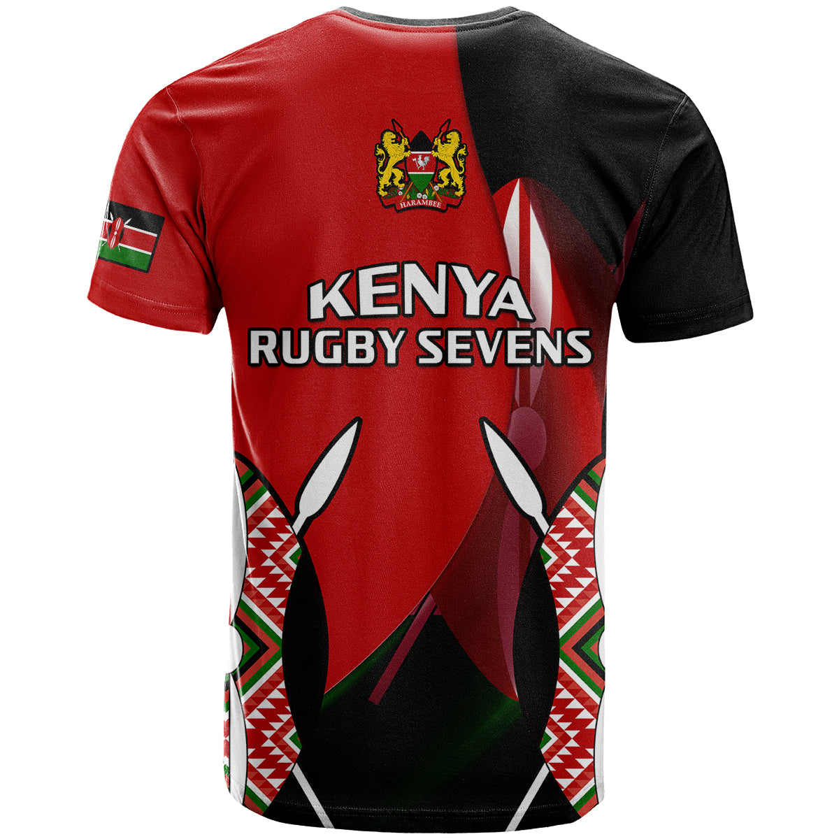 Kenya Rugby Sevens Sporty Version T Shirt - Wonder Print Shop