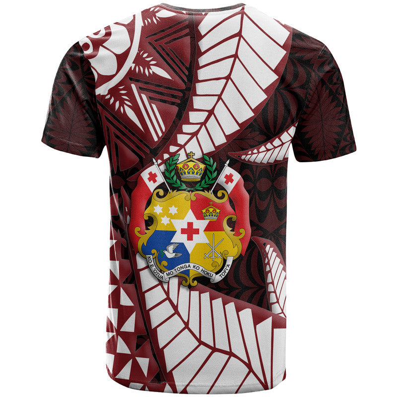 Tonga Emancipation Day T Shirt Kupesi Pattern No.2 Black - Wonder Print Shop