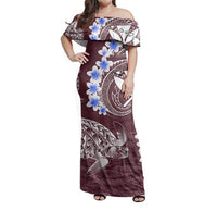 Polynesian Hawaiian Kanaka Maoli Matching Hawaiian Shirt And Dress No.2 LT6 - Wonder Print Shop