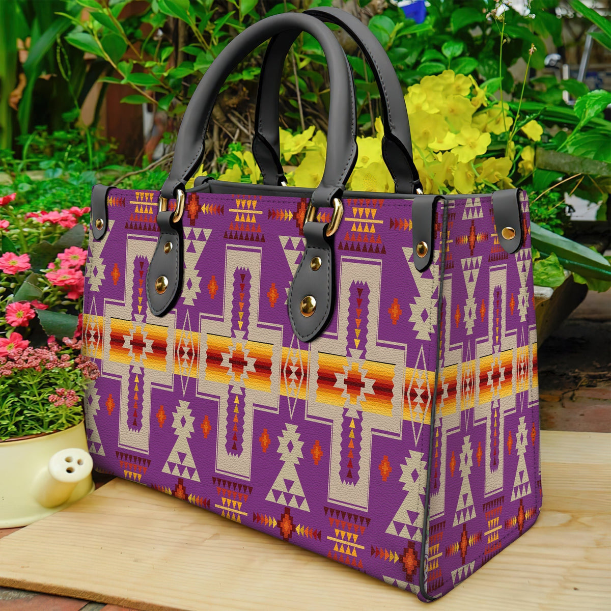 light-purple-design-native-american-leather-bag