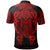 Viking Fenrir and Tyr Tattoo Polo Shirt Red Version RLT12 - Wonder Print Shop