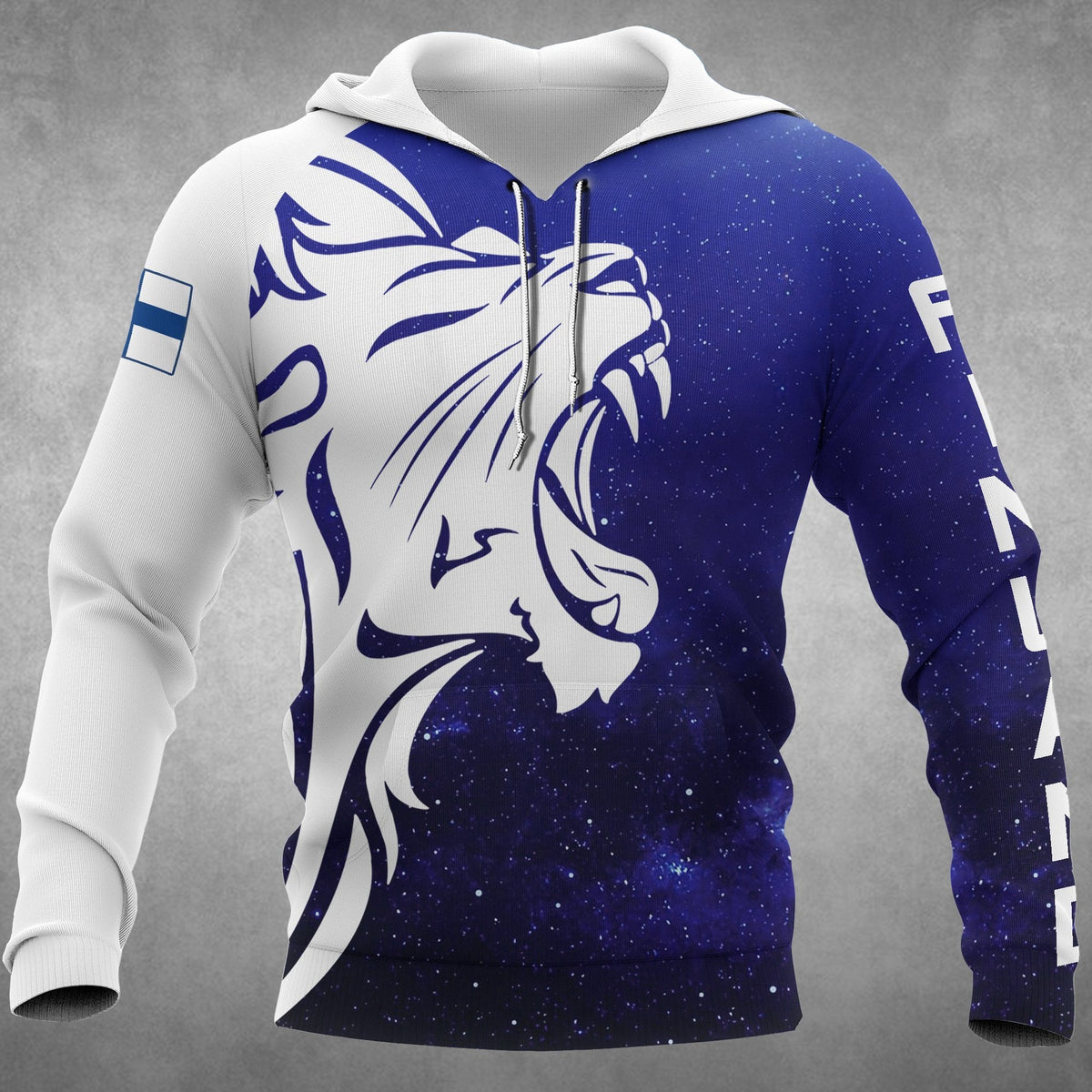 Finland Lion Hoodie Coat Of Arms - Wonder Print Shop
