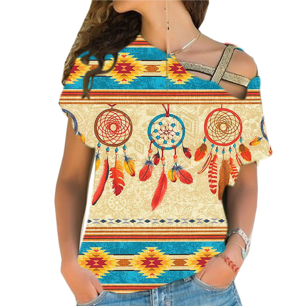native-american-feather-dream-catchers-cross-shoulder-shirt