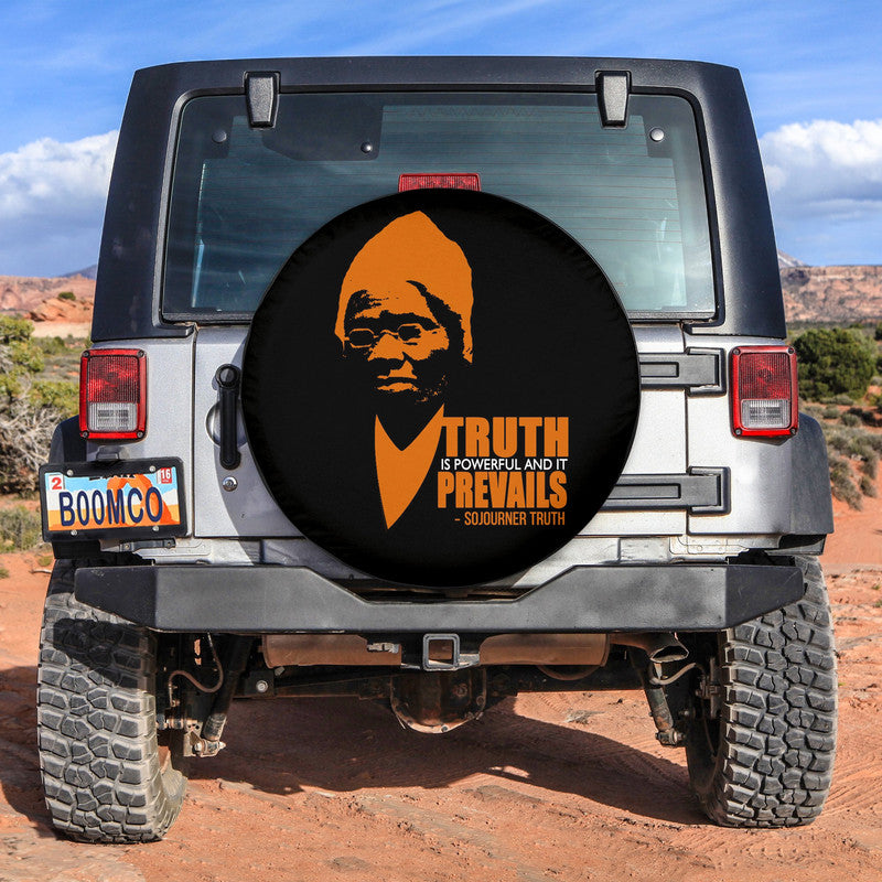 African Tire Covers - Black History Month Spare Tire Cover Sojourner Truth NO.22 LT8 - Wonder Print Shop