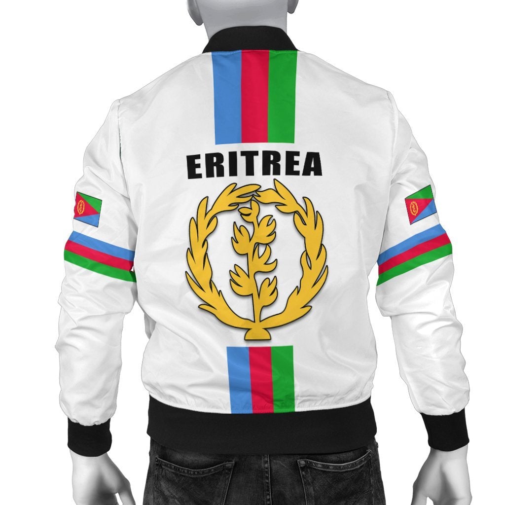 Eritrea Bomber Jacket Striped LT13 - Wonder Print Shop