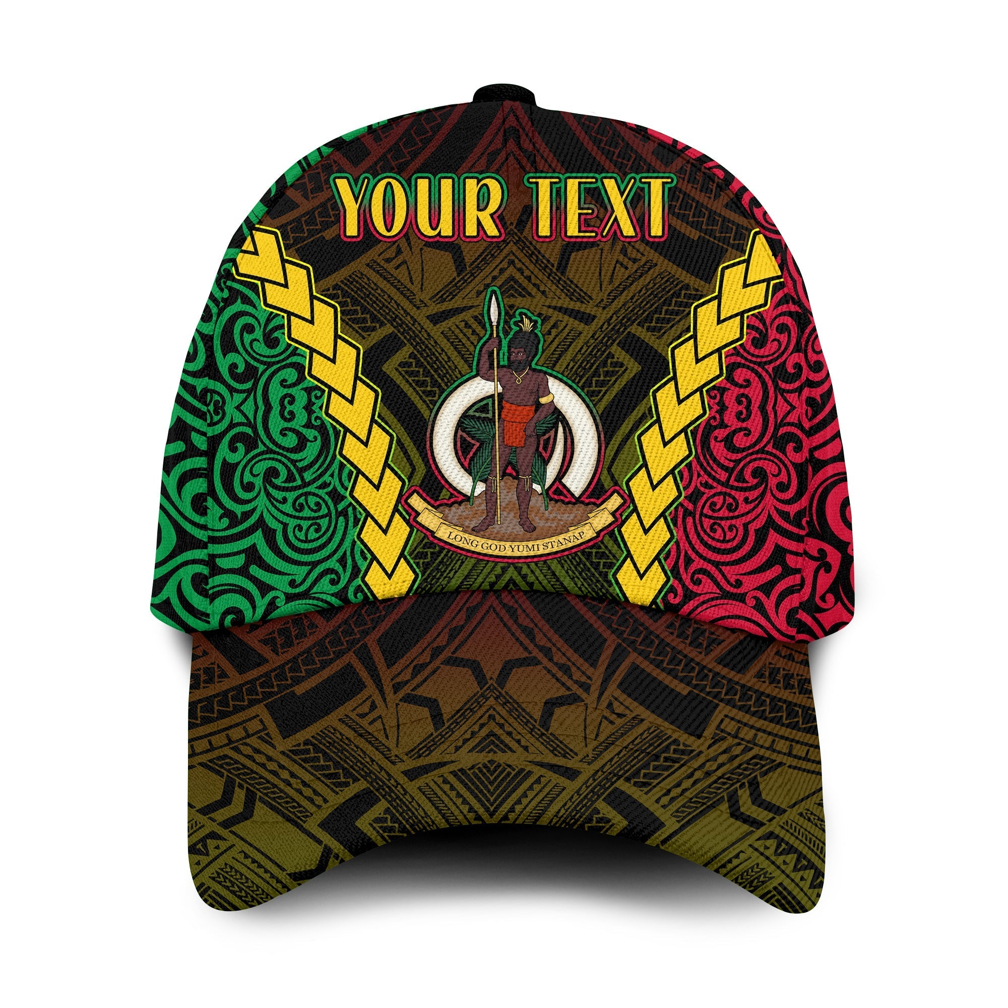 custom-personalised-vanuatu-indigenous-classic-cap-proud-to-be-ni-vanuatu-polynesian-pattern-ver01