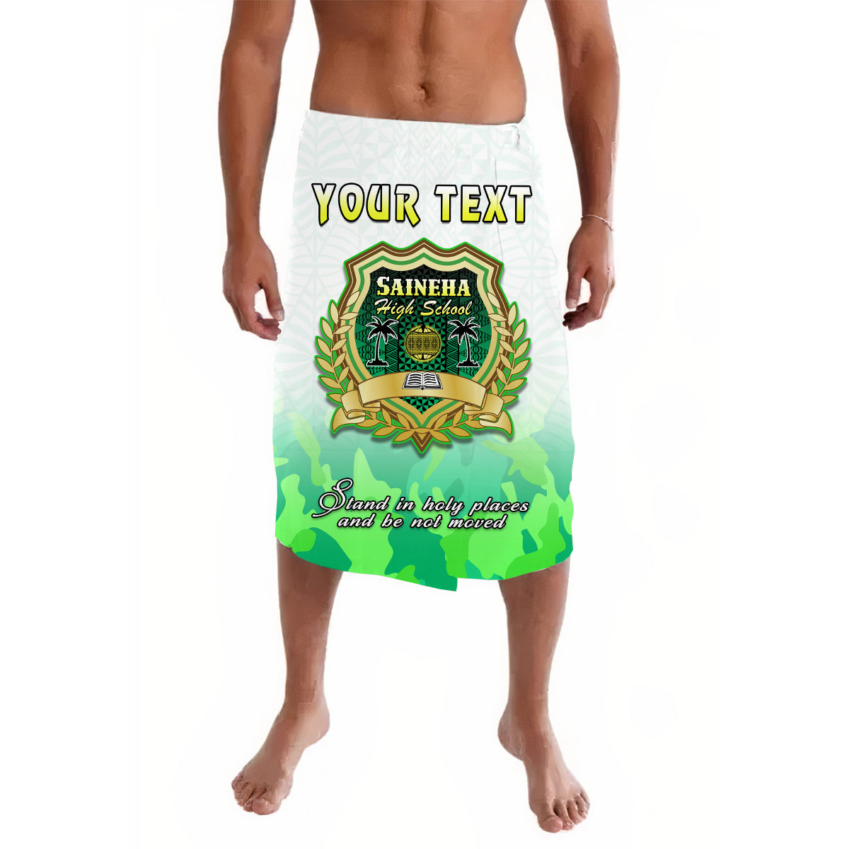 Custom Personalised Saineha High School Lavalava Original LT13 - Wonder Print Shop