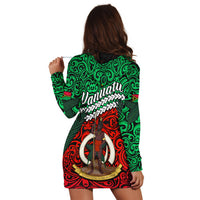 Vanuatu Hoodie Dress Simple LT13 - Wonder Print Shop
