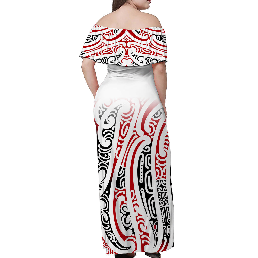 new-zealand-off-shoulder-long-dress-maori-nz-unique-red