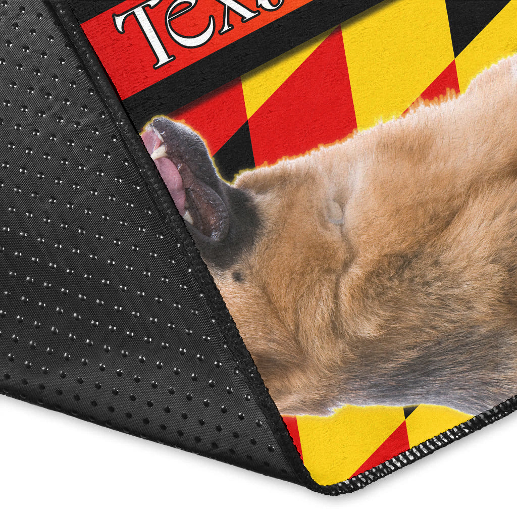 (Custom Personalised) German Shepherd Area Rug Germany Dogs Lovers Ver.02 LT13 - Wonder Print Shop