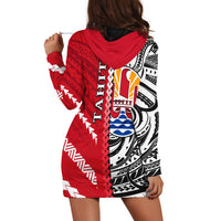 Tahiti Unique Hoodie Dress Polynesia Pattern LT13 - Wonder Print Shop