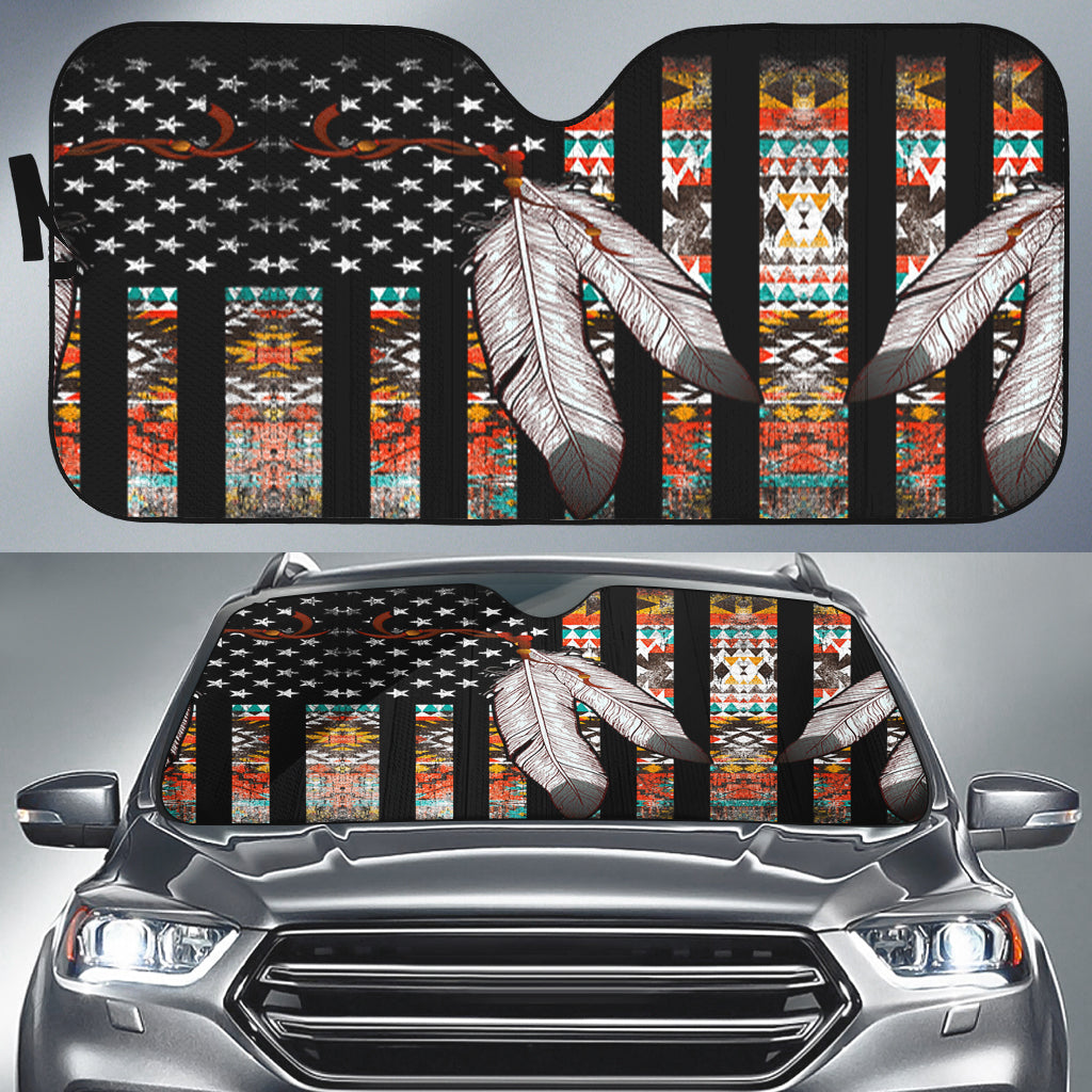 native-american-flag-feather-auto-sun-shades