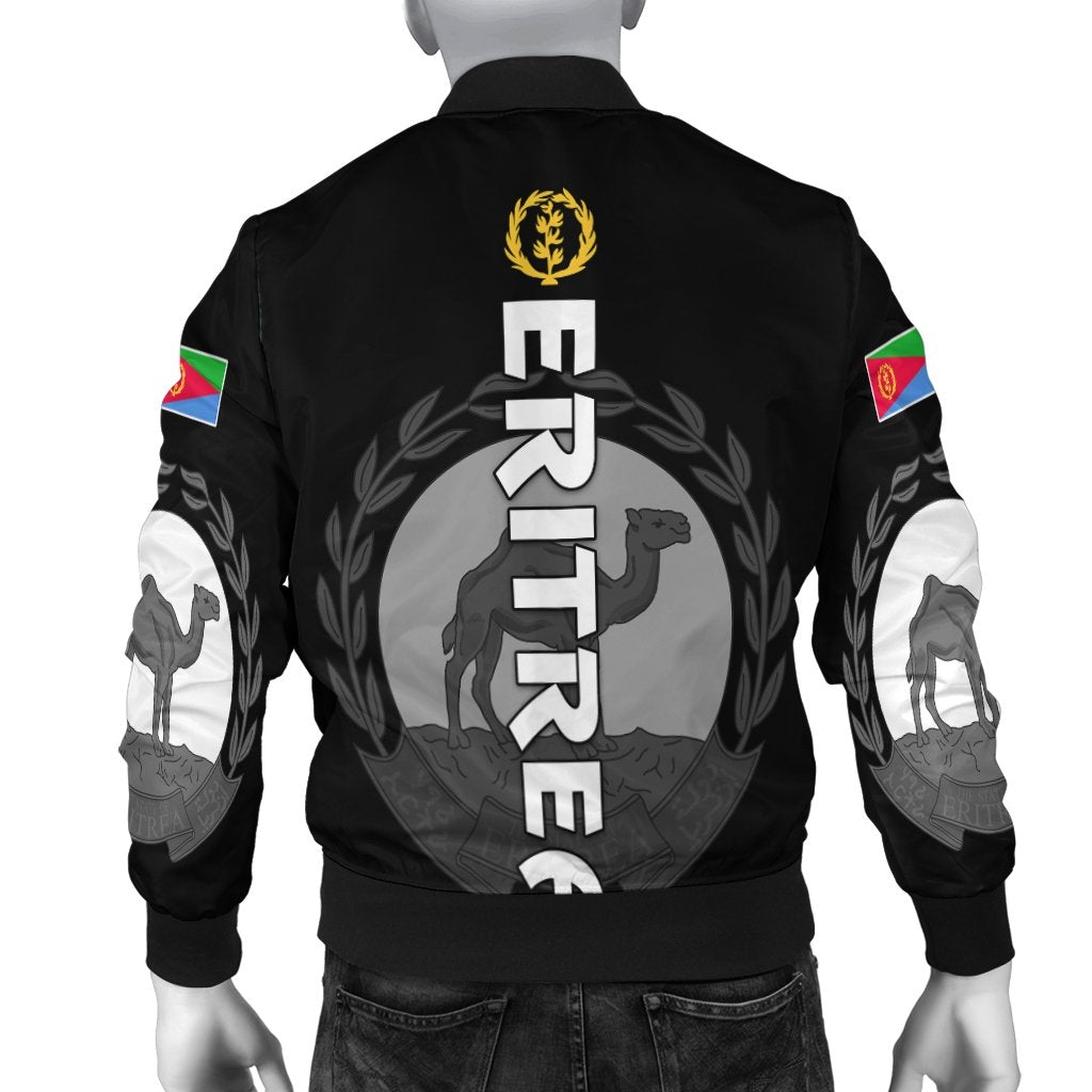 Eritrea Bomber Jacket Coat Of Arms LT13 - Wonder Print Shop