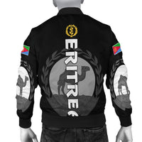 Eritrea Bomber Jacket Coat Of Arms LT13 - Wonder Print Shop