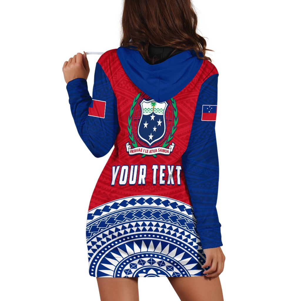 (Custom Personalised) Tuamasaga Samoa Hoodie Dress Polynesian Pattern LT13 - Wonder Print Shop