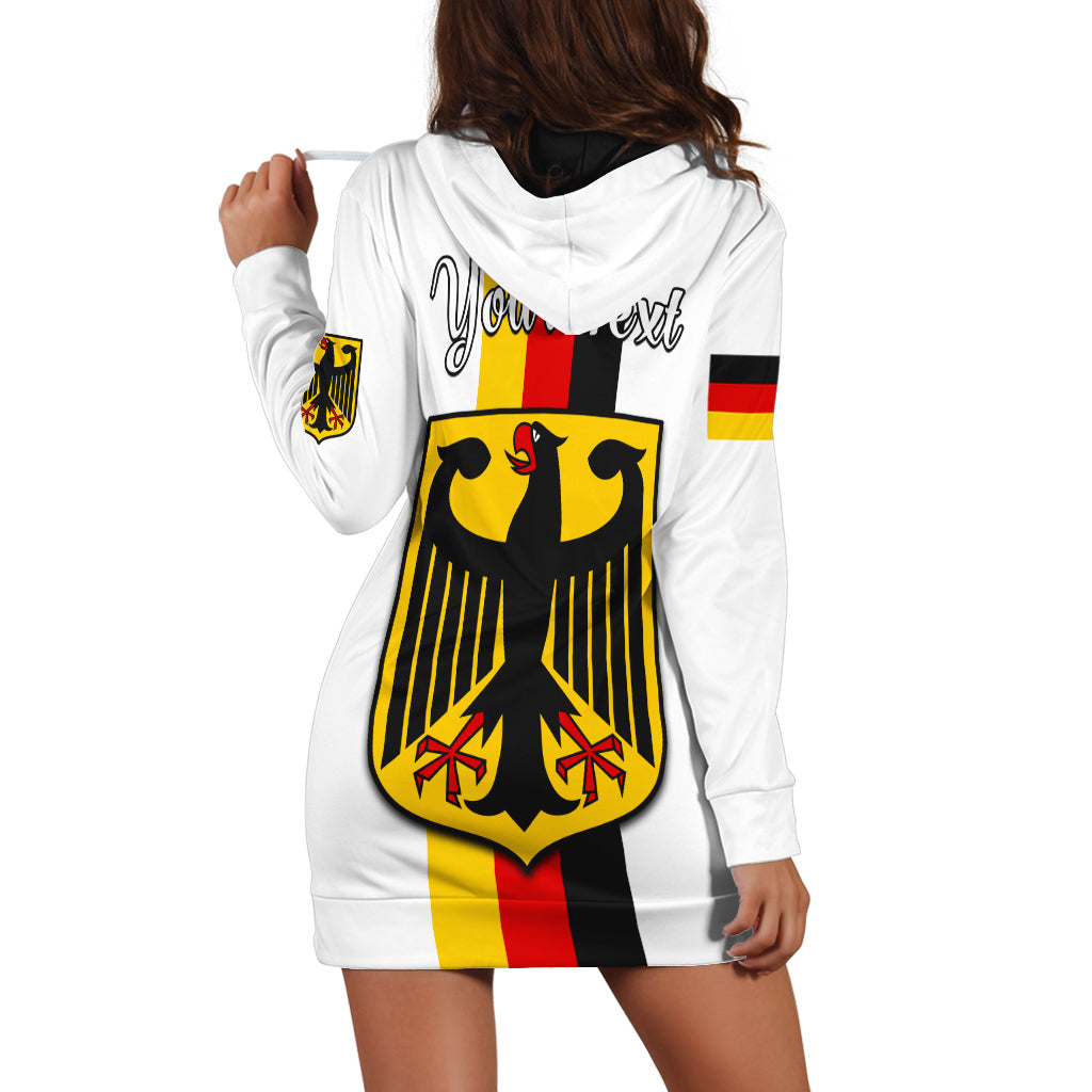 (Custom Personalised) Germany Hoodie Dress Grunge Deutschland Map and Coat Of Arms LT13 - Wonder Print Shop