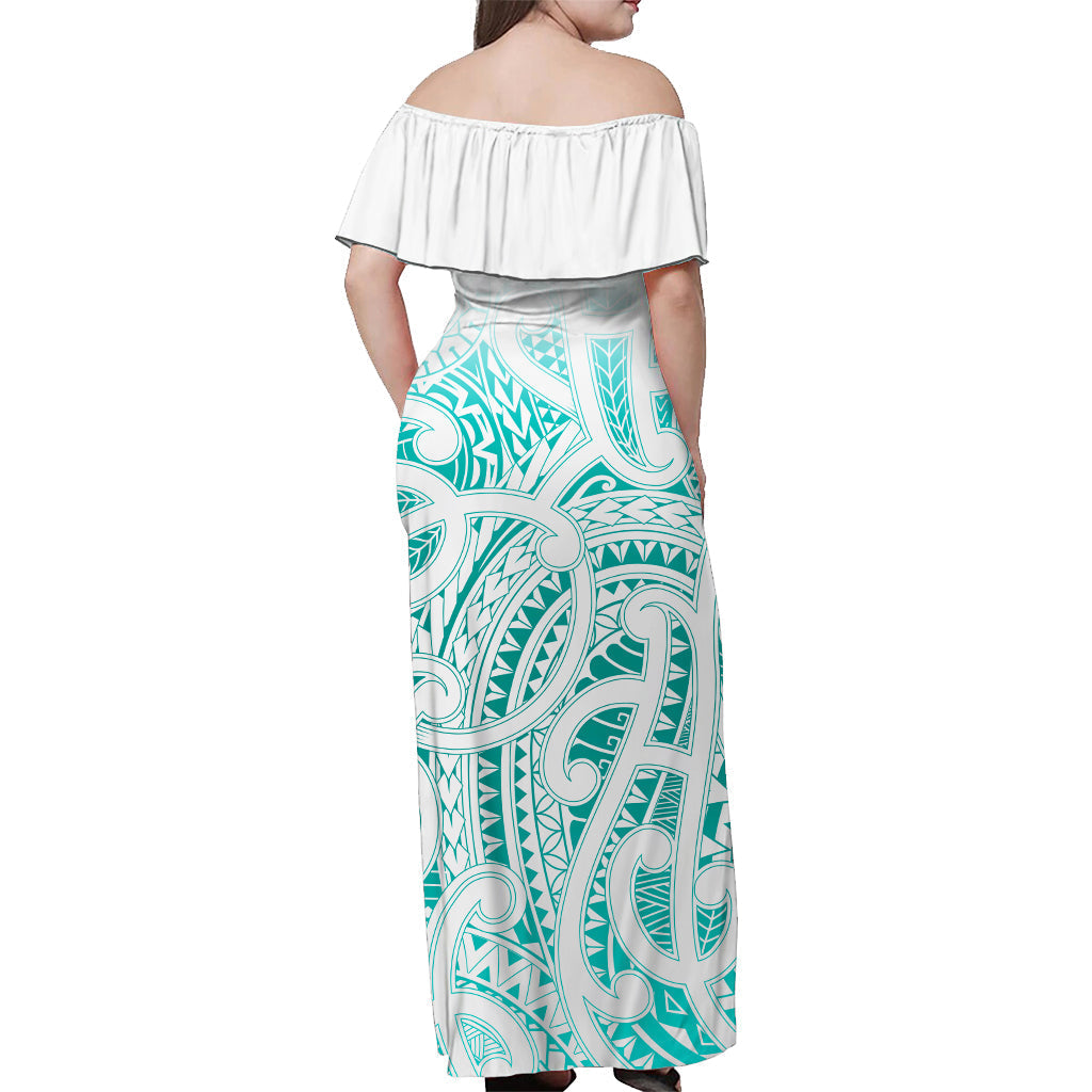 custom-personalised-new-zealand-off-shoulder-long-dress-nz-maori-turquoise