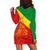 (Custom Personalised) Ethiopia Hoodie Dress Ethiopian Cross and Lion of Judah LT13 - Wonder Print Shop