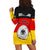 (Custom Personalised) Germany Football Hoodie Dress Deutschland Sporty Style LT13 - Wonder Print Shop