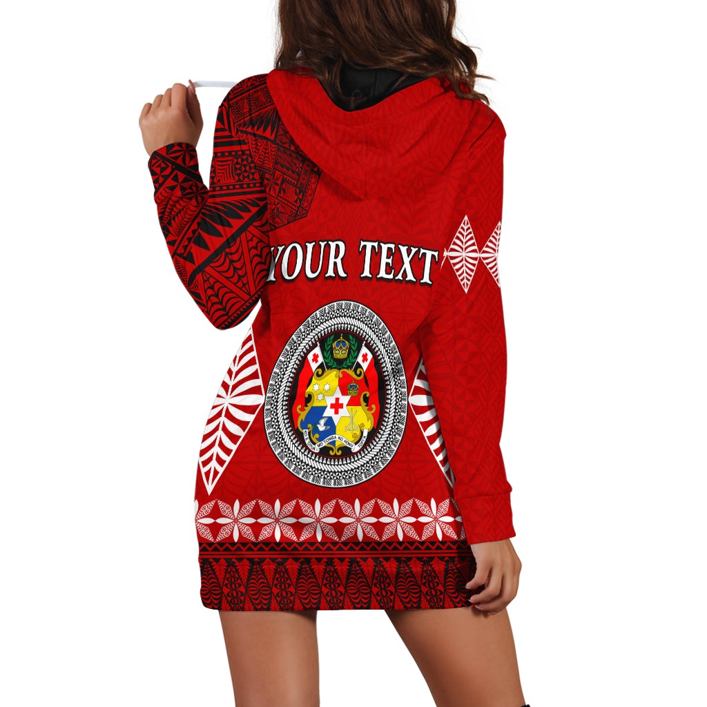 (Custom Personalised) Vava u Tonga Hoodie Dress Tongan Ngatu LT13 - Wonder Print Shop
