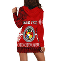 (Custom Personalised) Vava u Tonga Hoodie Dress Tongan Ngatu LT13 - Wonder Print Shop