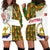 Eritrea Hoodie Dress Kente Pattern LT13 - Wonder Print Shop