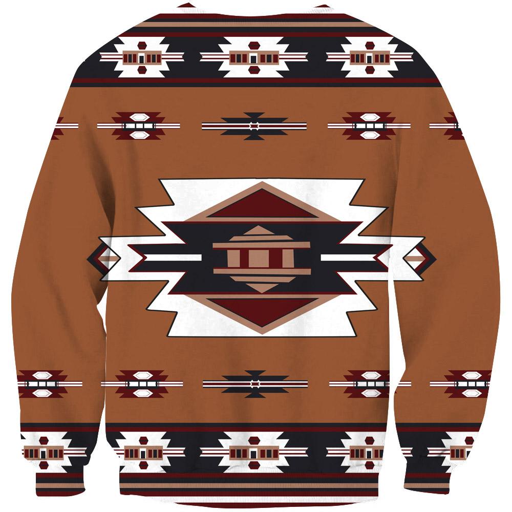 United Tribes Native American 3D Sweatshirt LT10 - Wonder Print Shop